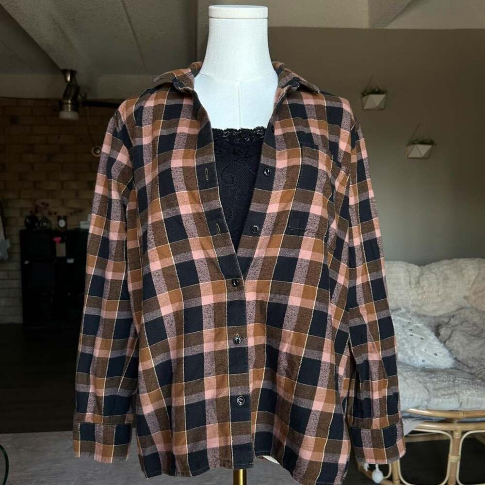 Madewell flannel shirt size small